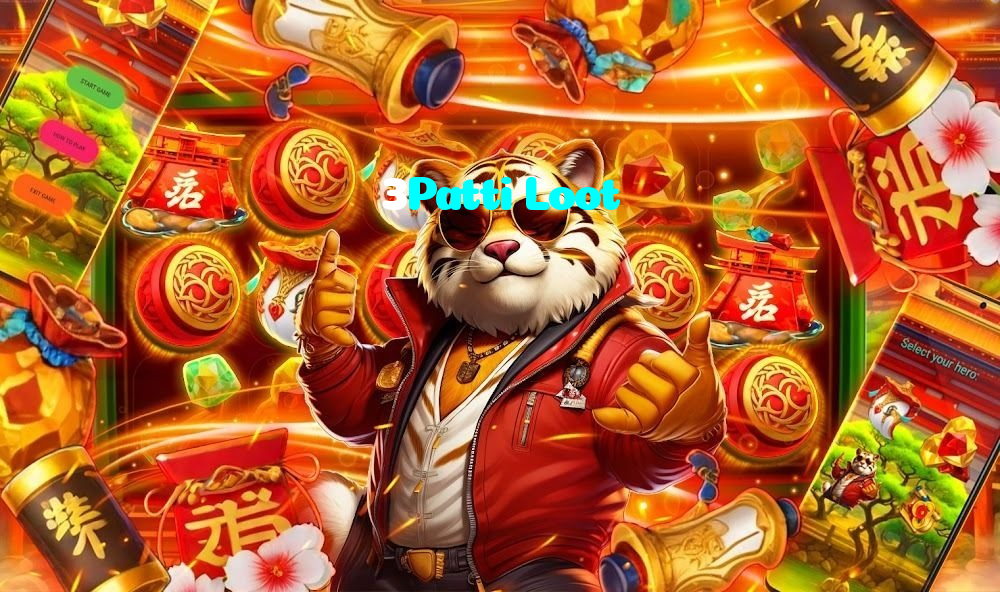 3Patti Loot casino presented on mobile device in Pakistan with slots and live games